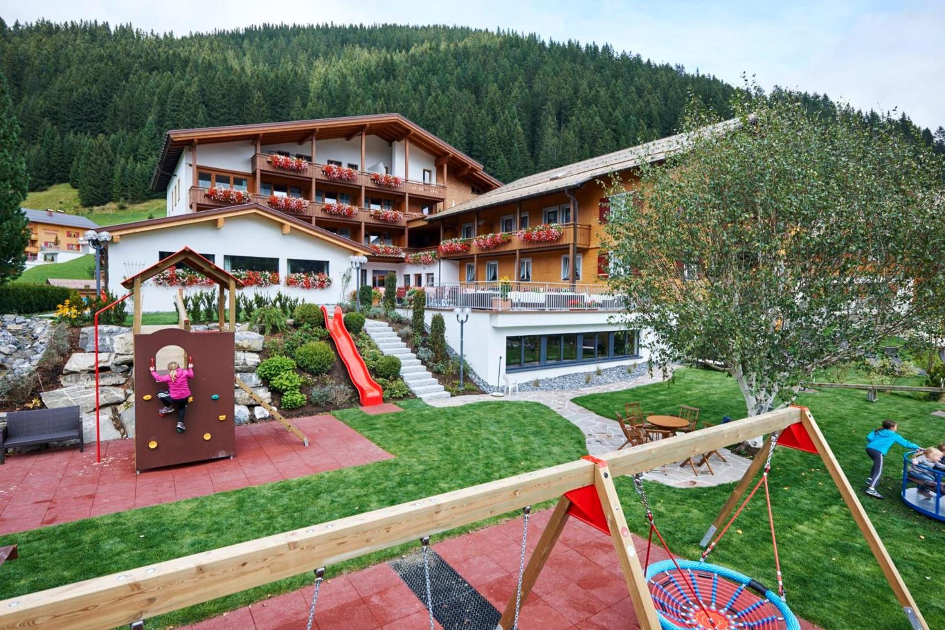 Hotel Alpenblume Damüls Exterior foto